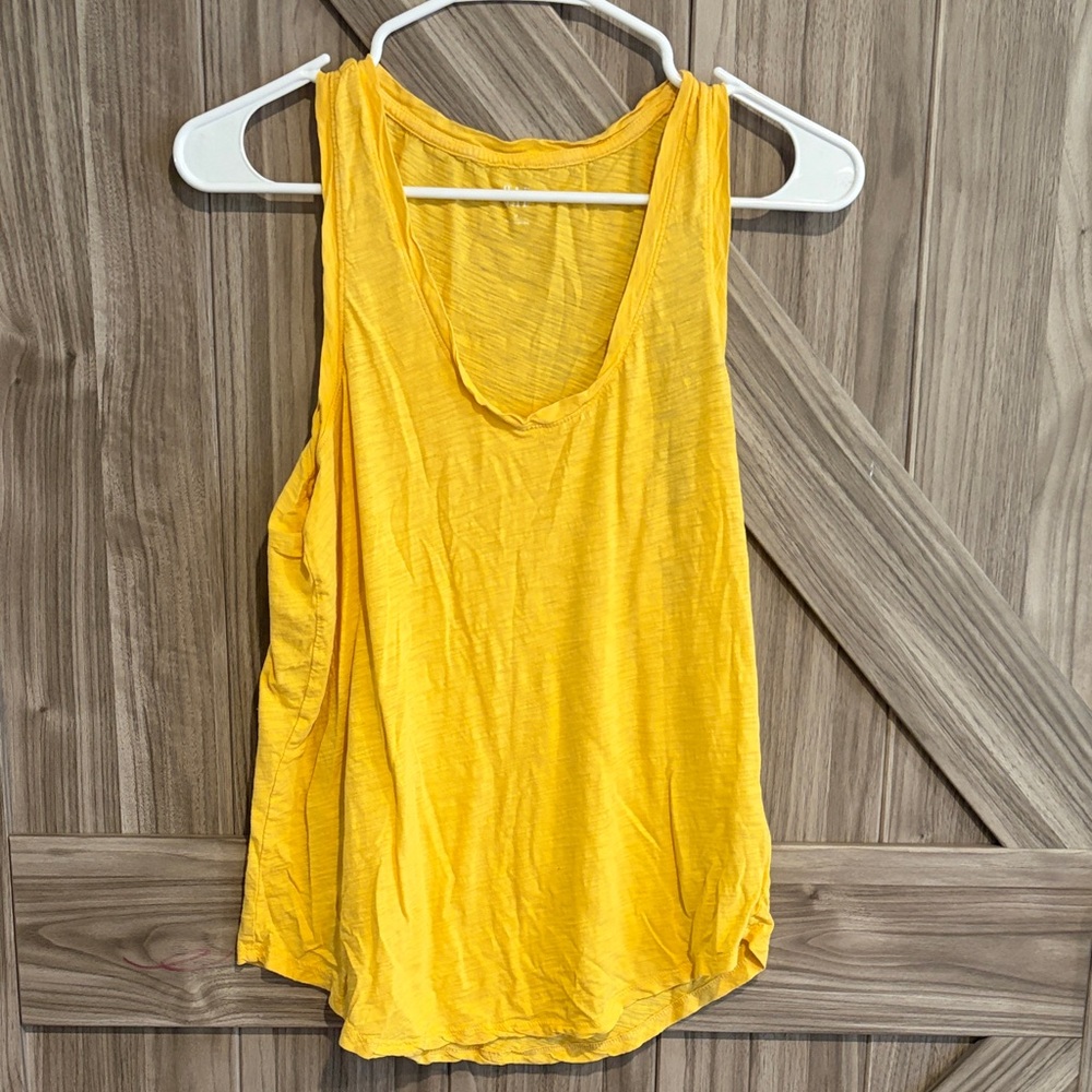 GAP Vibrant Yellow Women's Tank Top